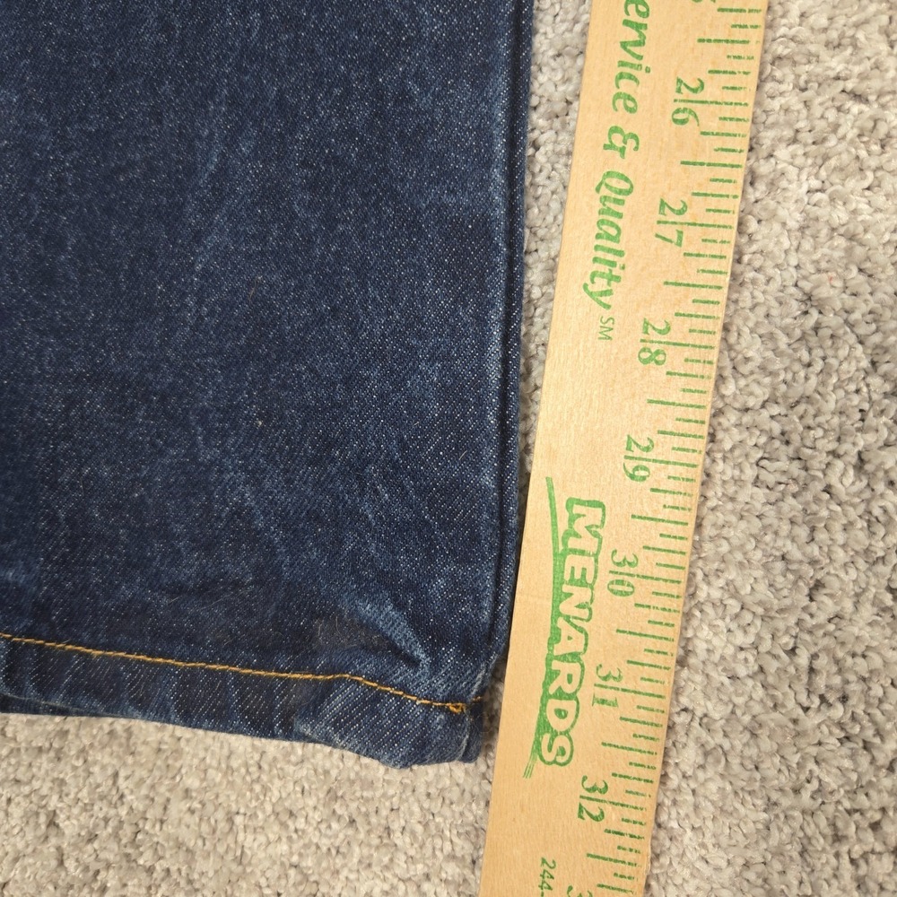 Levis 517 Boot Cut Jeans Men's 36x32 Blue 100% cotton Denim Vintage - Picture 9 of 11